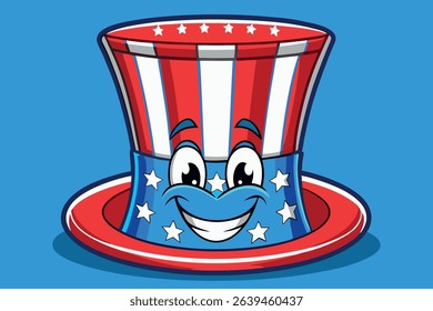 Uncle Sam hat.Fourth of july hat