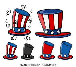 uncle sam hats set
