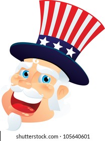 uncle sam head