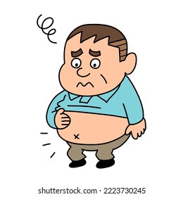 Uncle who is in trouble because he got fat