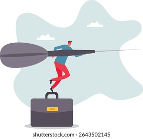 Unclear target or blind business vision, leadership failure or mistake aiming goal, untrained or uneducated management .character for design.