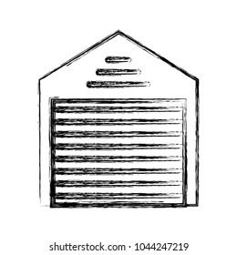 uncolored  storage vector illustration