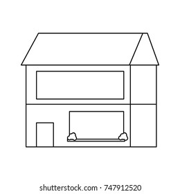 uncolored, vector illustration