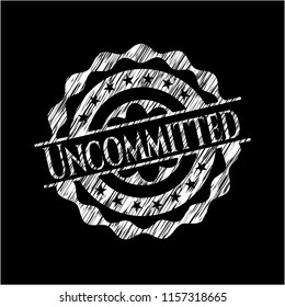 Uncommitted with chalkboard texture