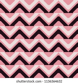 Uncommon chevron pattern. Repeated decorative vector design