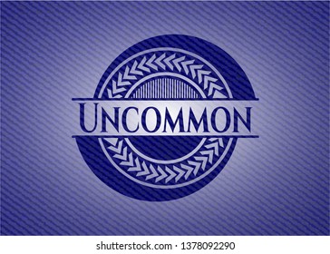 Uncommon denim background