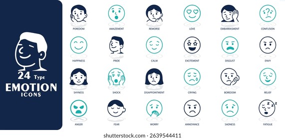 uncommon Emotion emoji sticker icon pack.