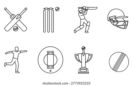 An Uncommon Linear Compendium of Cricket Iconography
