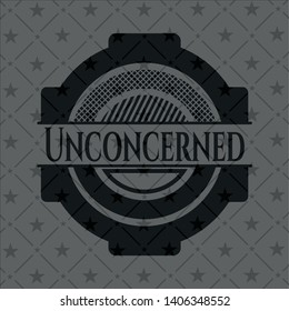 Unconcerned Dark Emblem Vector Illustration Detailed Stock Vector ...