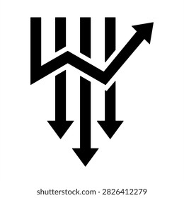 Unconventional Icon - Solid Black Glyph Icons For Abstract and Conceptual Elements