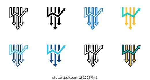 Unconventional icons set multiple style collection. Editable stroke 
