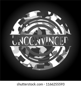 Unconvinced on grey camo texture