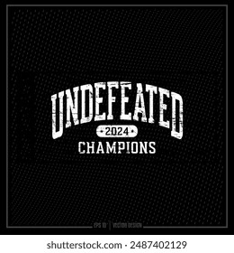 Undefeated Champions, Champs, Champion, Team, Game, Sport, Sports Team, Undefeated