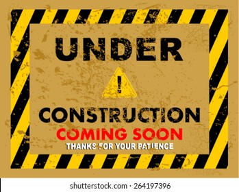 under construction