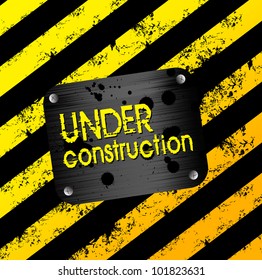 Under Construction Background Stock Vector (Royalty Free) 101823631 ...