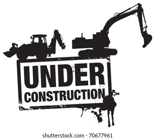 under construction background