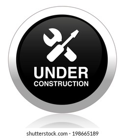 under construction button
