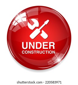 under construction button