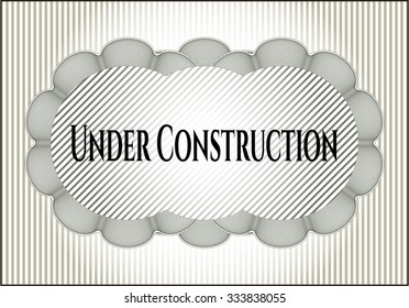 Under Construction card