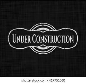 Emblema de pizarra de construcción