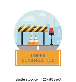 Under Construction Clipart Sign Vector Stock Vector (Royalty Free ...