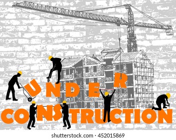 under construction concept - vector