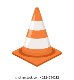 icono de equipo de conos de construcción