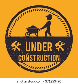 Under construction design 