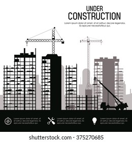 Under construction design 