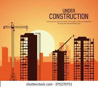 Under construction design 