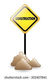 under construction design over white background vector illustration 