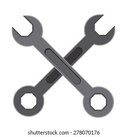 Under construction design over white background, vector illustration
