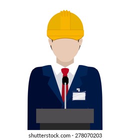 Under construction design over white background, vector illustration