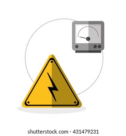 Under construction design. supplies icon. road sign illustration
