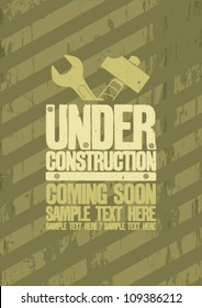 Under construction design template.
