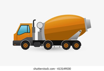 Under construction design. truck concept. repair icon