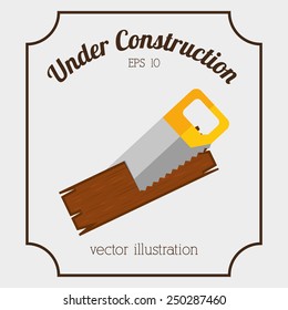 under construction design, vector illustration eps10 graphic 
