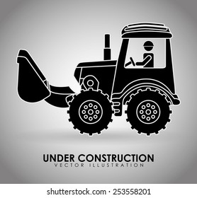 under construction design, vector illustration eps10 graphic 