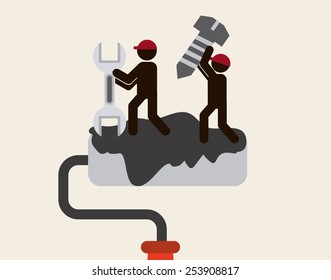 under construction design, vector illustration eps10 graphic 
