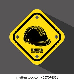 under construction design, vector illustration eps10 graphic 