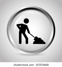 under construction design, vector illustration eps10 graphic 
