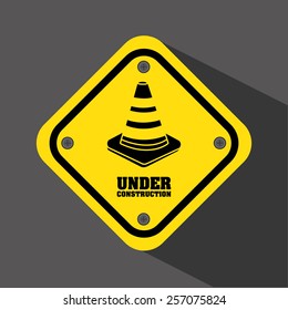 under construction design, vector illustration eps10 graphic 