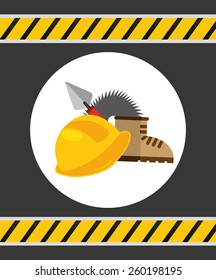 under construction design, vector illustration eps10 graphic 