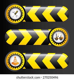 under construction design, vector illustration eps10 graphic 