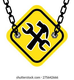 under construction design, vector illustration eps10 graphic 