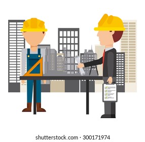 under construction design, vector illustration eps10 graphic 