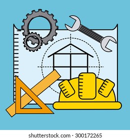 under construction design, vector illustration eps10 graphic 