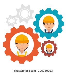 Under construction design, vector illustration eps 10.