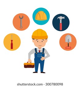 Under construction design, vector illustration eps 10.