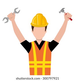 Under construction design, vector illustration eps 10.